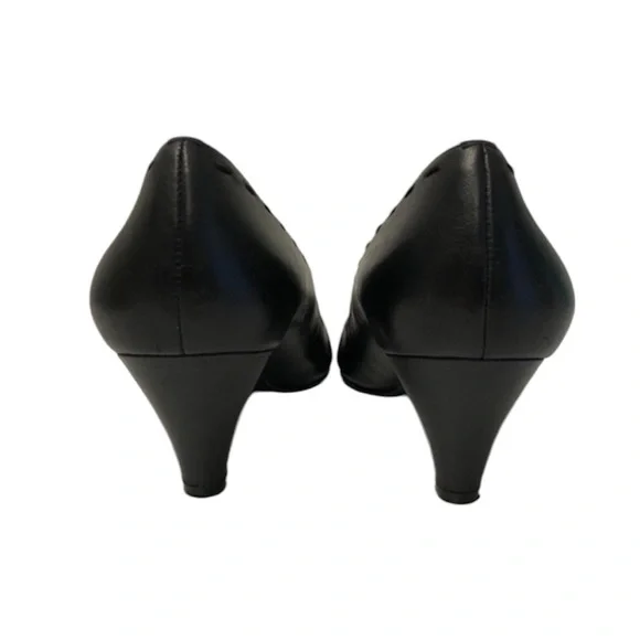 Kenneth Cole Reaction “Maxed Out” Size 9M Black Leather Heels - Picture 5 of 11